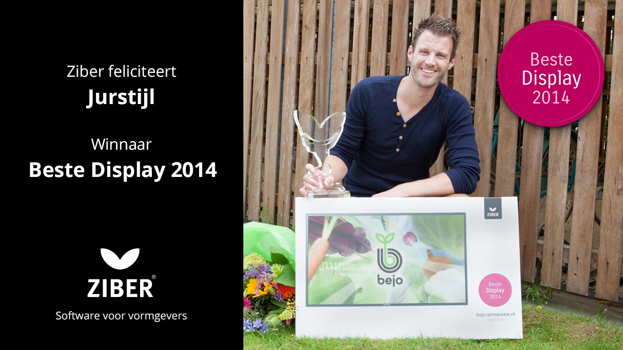 Jurstijl winnaar ’Beste display 2014’