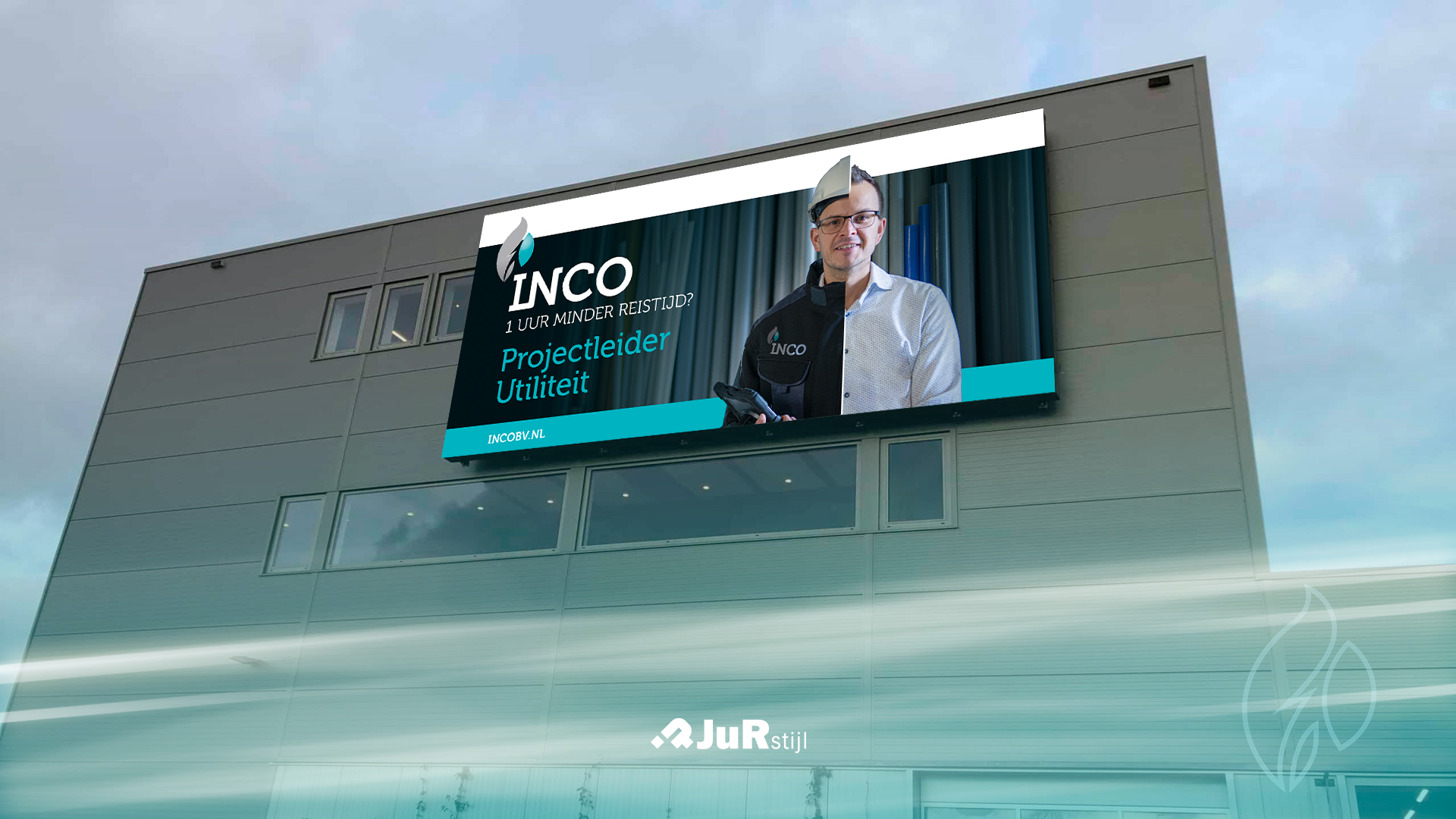 INCO groots langs snelweg A9